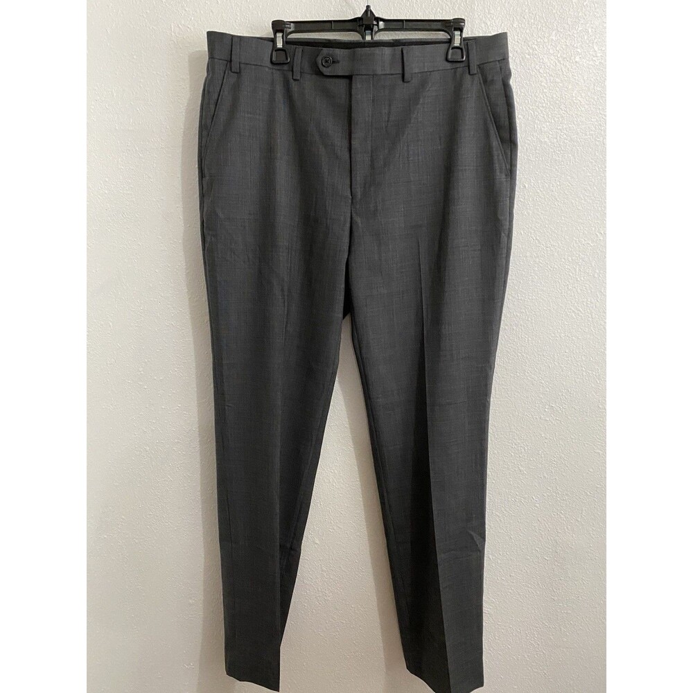 Ralph Lauren Black Label Men’s Gray Plaid Wool Pants 36x34 (Actual 36x31) G42